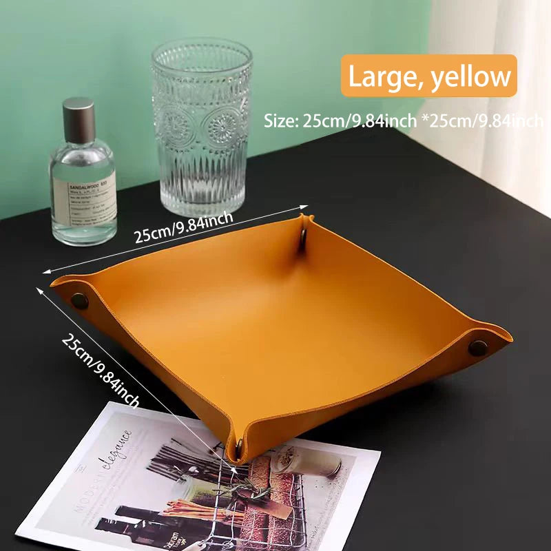 Cozy Leather Storage Box
