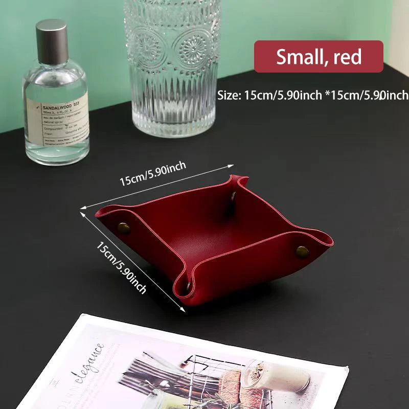 Cozy Leather Storage Box