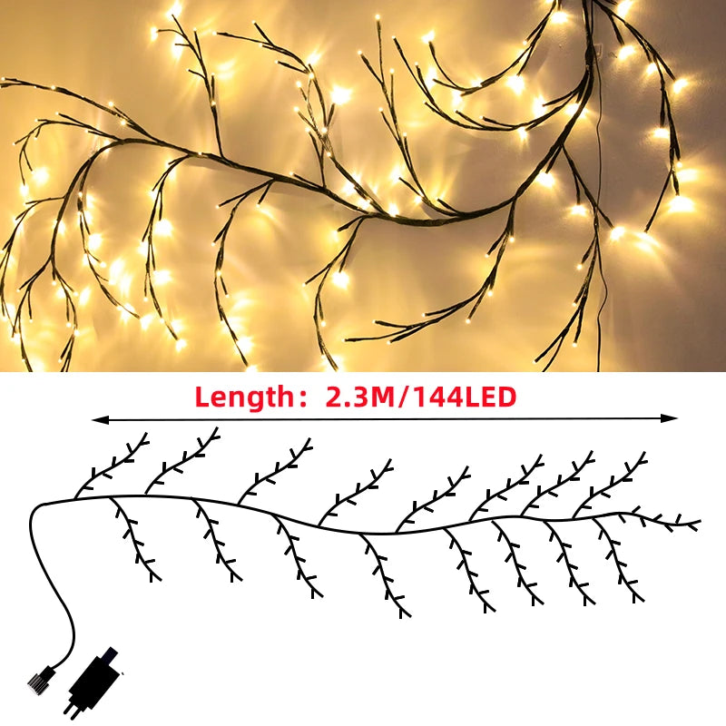 Cozy Vine/Plant Festive Lights