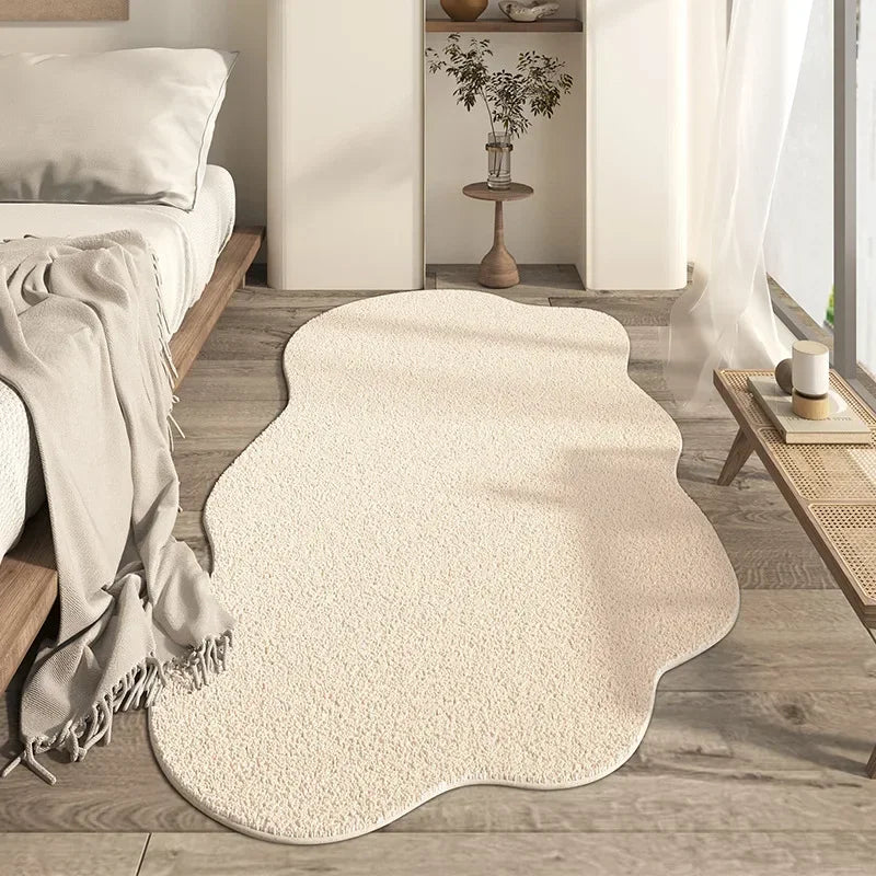 Cozy Bedside Rug Wavy
