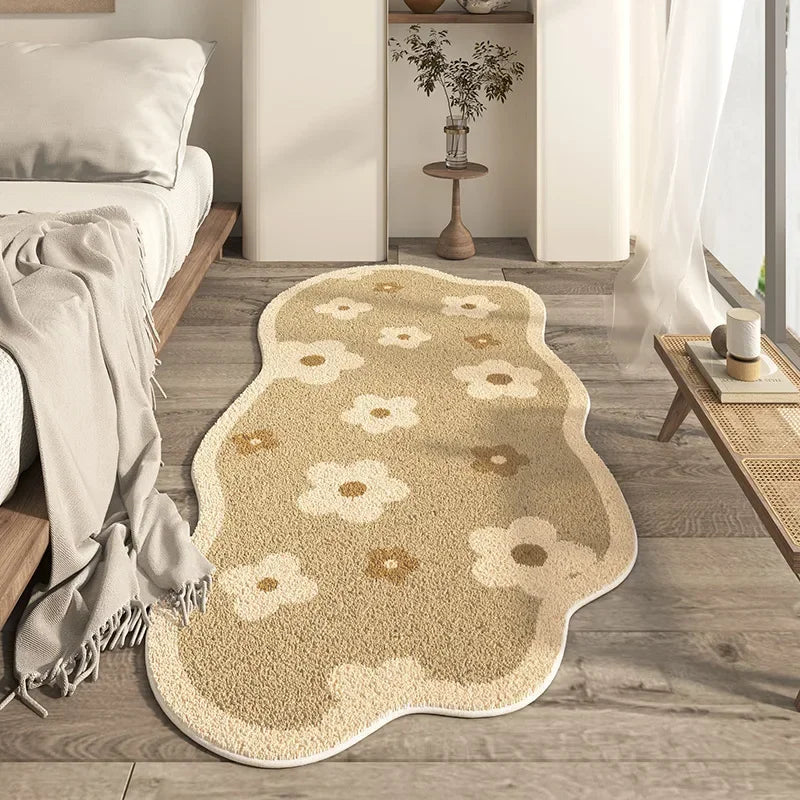 Cozy Bedside Rug Wavy