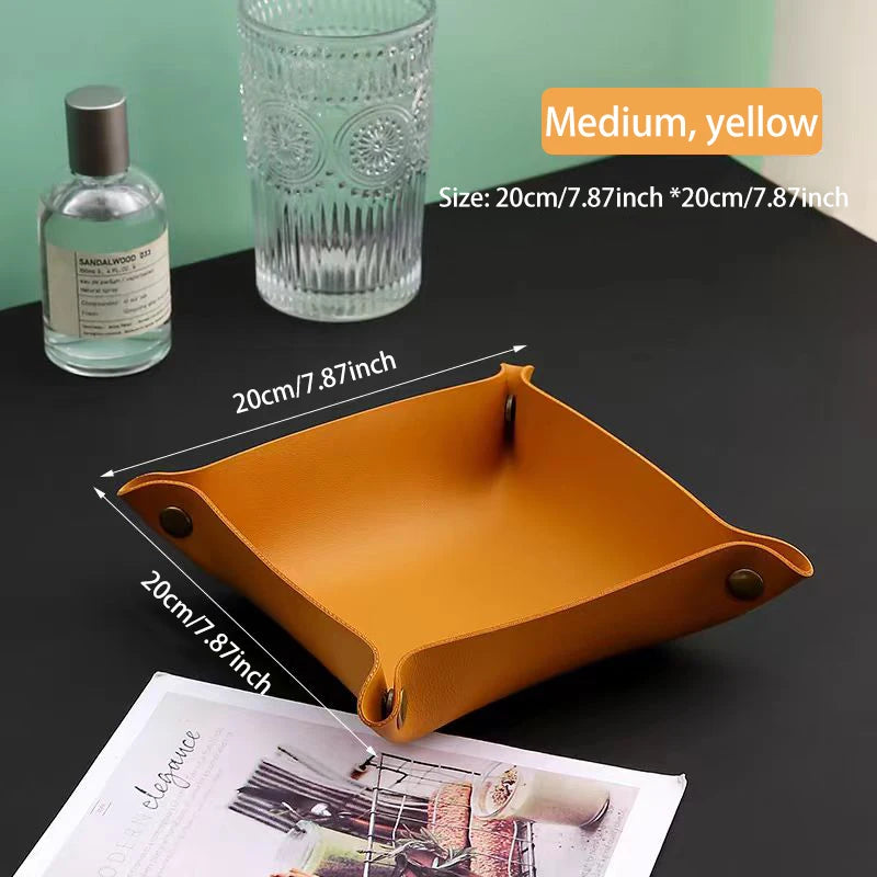 Cozy Leather Storage Box