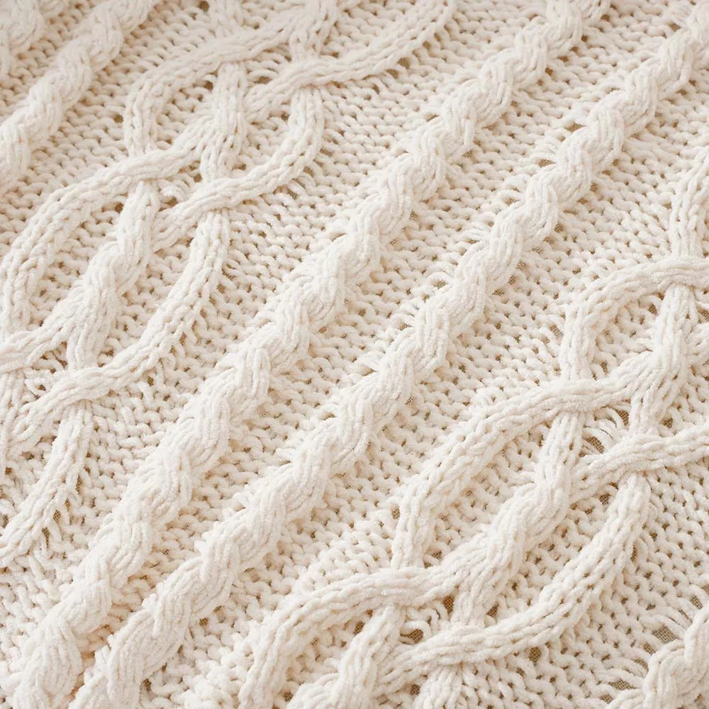 Cozy Premium Soft Woven Throw-Blanket