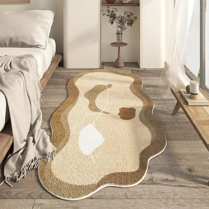 Cozy Bedside Rug Wavy