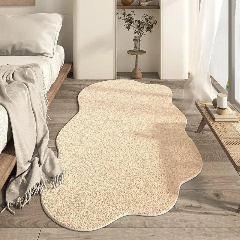 Cozy Bedside Rug Wavy