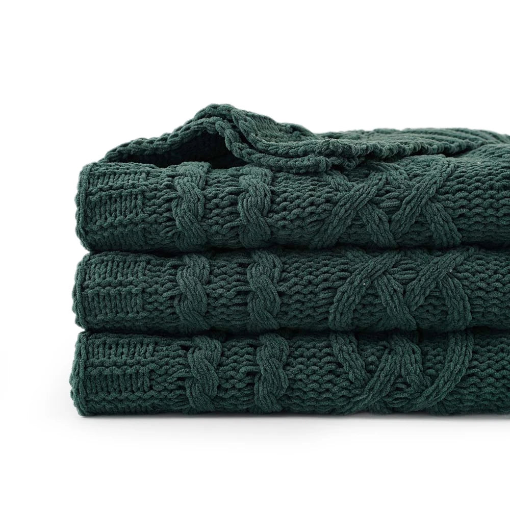 Cozy Premium Soft Woven Throw-Blanket