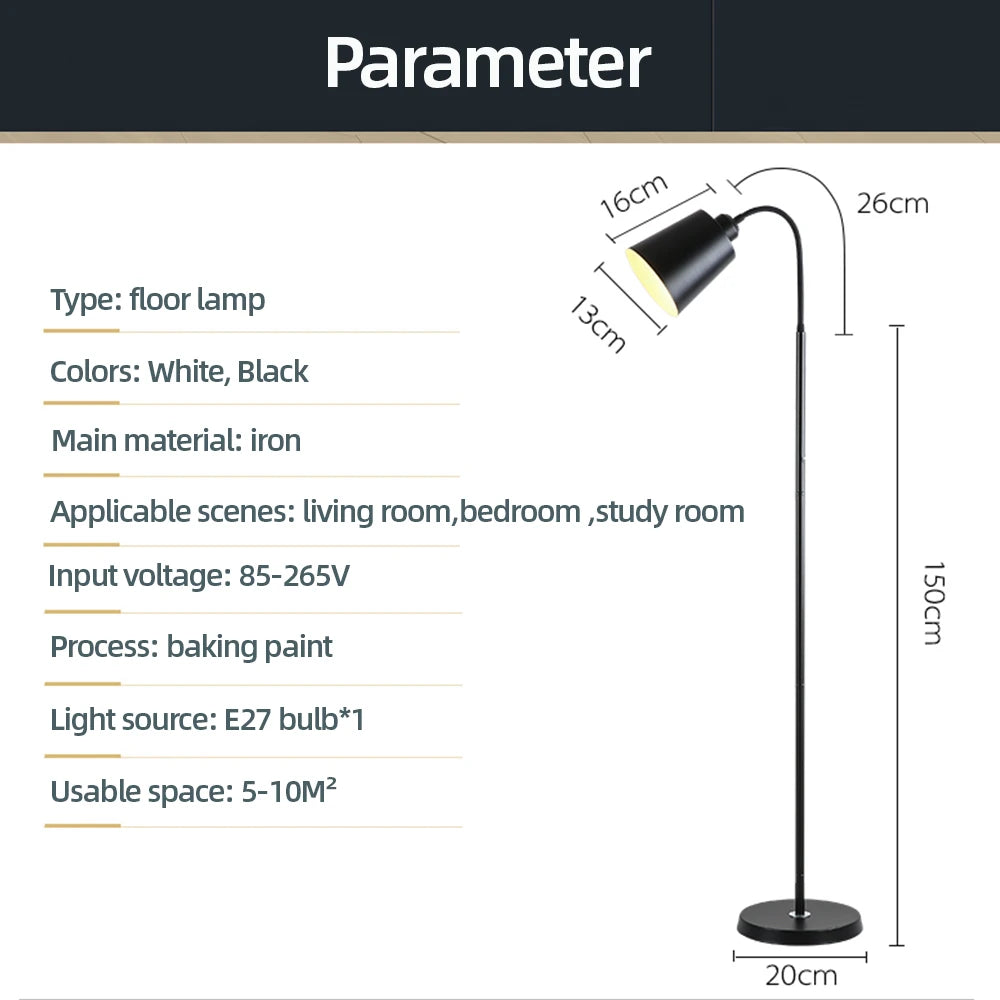Cozy Adjustable Modern Floor Lamp