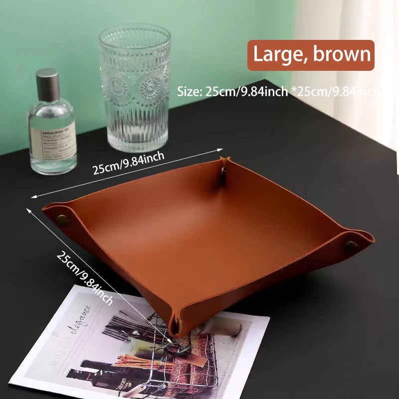 Cozy Leather Storage Box