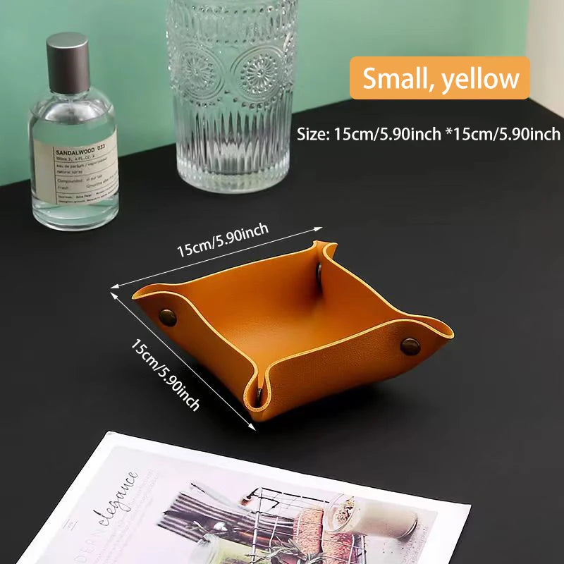 Cozy Leather Storage Box