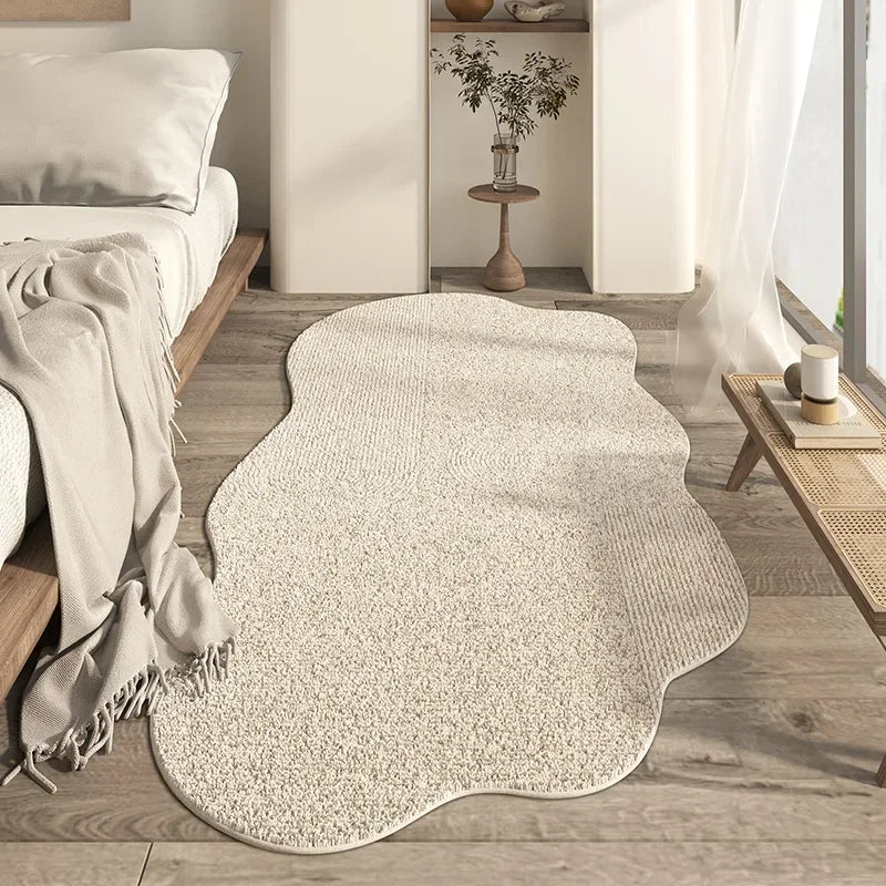Cozy Bedside Rug Wavy