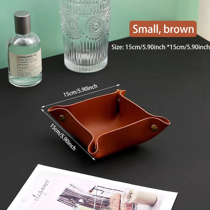 Cozy Leather Storage Box