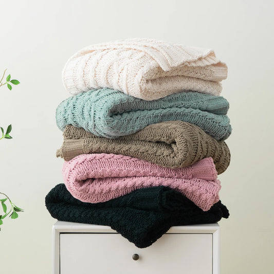 Cozy Premium Soft Woven Throw-Blanket