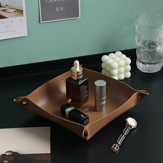 Cozy Leather Storage Box